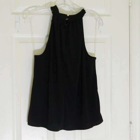 joie de vivre Black Halter Neck Cami Tank Layer Dress Shirt NWT - Picture 2 of 5
